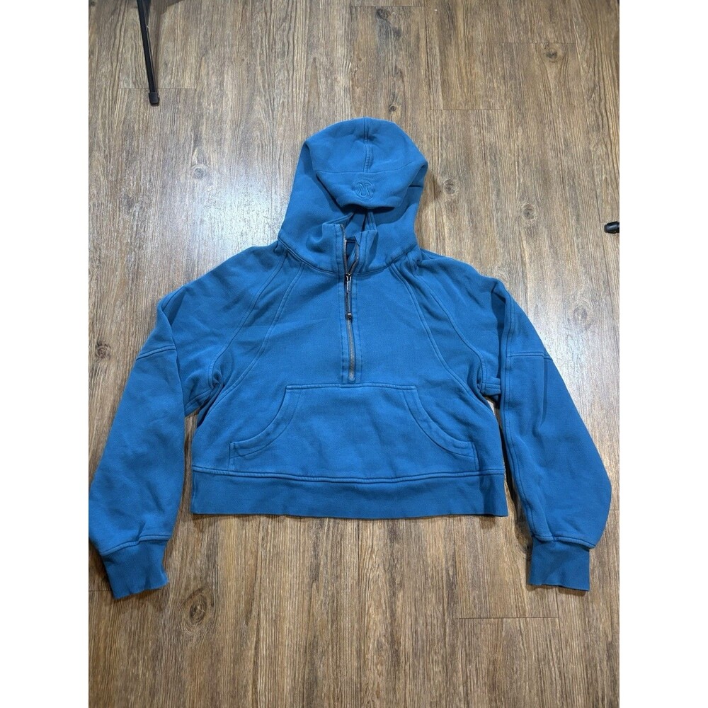 Lululemon Scuba Hoodie Half-Zip XS/S Blue